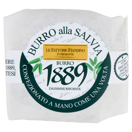 Le Fattorie Fiandino Burro 1889 Burro alla Salvia 100 g
